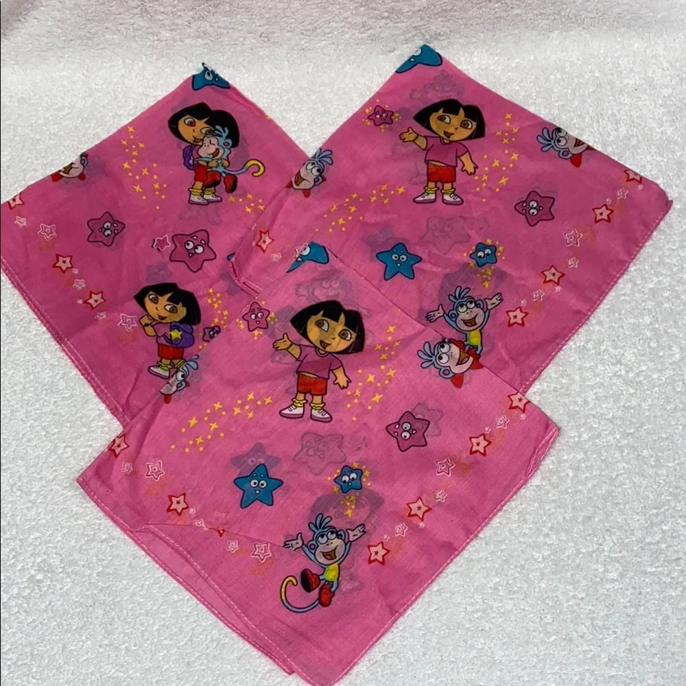 Nickelodeon Dora the explorer Pink Kids Bandana Set